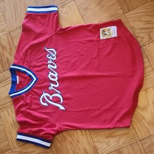 Mitchell & Ness Braves jersey